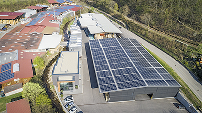 Dritte Ausbaustufe der Photovoltaik-Anlage in Betrieb genommen